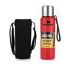 Load image into Gallery viewer, 500ml 800ml 1000ml 1500ml Stanley Thermal Cup Bottle For Water Strap Cover Stainless Steel Double Wall Vacuum Thermal Flask
