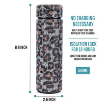 Load image into Gallery viewer, 500ml Diamond Digital Smart Thermal Bottle Thermos for Water Drinkware Tea Cups Thermo Mug Coffee Mugs Vacuum Cup Termos Tumbler
