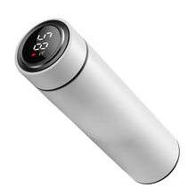 Load image into Gallery viewer, 500ml Smart Insulation Cup Vacuum Bottle Thermos 304 Stainless Steel Minimalist Water Bottle LCD Digital Screen Portable Cup
