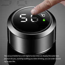 Load image into Gallery viewer, 500ml Smart Insulation Cup Vacuum Bottle Thermos 304 Stainless Steel Minimalist Water Bottle LCD Digital Screen Portable Cup
