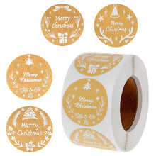 Load image into Gallery viewer, 500pcs 2.5cm Halloween Round Stickers Pumpkin Decoration Labels Envelope Seal Stickers for Gift Boxes Packaging Paper Sticker
