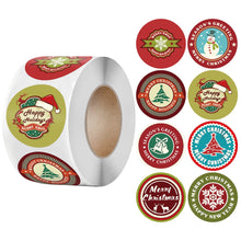 Load image into Gallery viewer, 500pcs 2.5cm Halloween Round Stickers Pumpkin Decoration Labels Envelope Seal Stickers for Gift Boxes Packaging Paper Sticker
