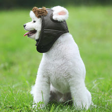 Load image into Gallery viewer, Warm Cosplay Dog Protection Hats Pet Aviator Cap Costume Windproof Autumn Winter Funny
