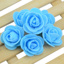 Load image into Gallery viewer, 50PCS/Bag Mini PE Foam Rose Flower Head Artificial Rose Flowers Handmade DIY Wedding Home Decoration Festive &amp; Party Supplies
