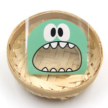 Load image into Gallery viewer, 50PCS 7X7CM 3Colors Cute Cartoon Monster Cookie&amp;Candy Bag Self-Adhesive Plastic Bags For Biscuits Snack Baking Package Supplies
