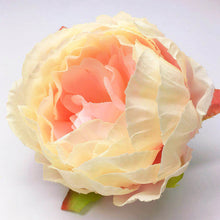 Load image into Gallery viewer, 50Pcs/Lot 10cm Peony Flower Head Artificial Flower For Wedding Party Home Decoration DIY Fake Flowers Wall Garland KY138
