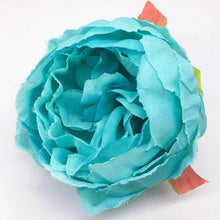 Load image into Gallery viewer, 50Pcs/Lot 10cm Peony Flower Head Artificial Flower For Wedding Party Home Decoration DIY Fake Flowers Wall Garland KY138
