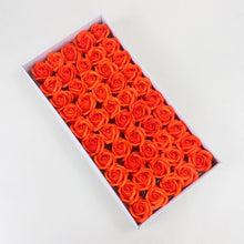 Load image into Gallery viewer, 50Pcs/Set Bath Body Flower Floral Soap Rose Flower Head Cheap Artificial Flower For Wedding Decoratio Valentine'S Day Gift
