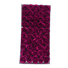 Load image into Gallery viewer, 50Pcs/Set Bath Body Flower Floral Soap Rose Flower Head Cheap Artificial Flower For Wedding Decoratio Valentine'S Day Gift
