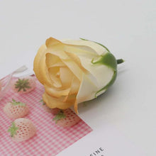 Load image into Gallery viewer, 50Pcs/Set Bath Body Flower Floral Soap Rose Flower Head Cheap Artificial Flower For Wedding Decoratio Valentine'S Day Gift
