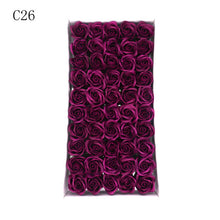 Load image into Gallery viewer, 50Pcs/Set Dia 5cm Bath Body Flower Floral Soap Rose Flower Head Artificial Flowers Home Decor For Wedding Valentine'S Day Gift
