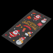 Load image into Gallery viewer, 50Pcs Xmas Cookie Packing Bags Christmas Cellophane Party Bags Treat Candy Bag Festival Party Favor Gift Merry Christmas Hallowe
