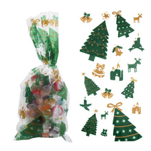 Load image into Gallery viewer, 50Pcs Xmas Cookie Packing Bags Christmas Cellophane Party Bags Treat Candy Bag Festival Party Favor Gift Merry Christmas Hallowe
