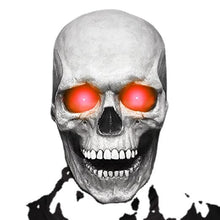 Load image into Gallery viewer, Halloween Full Head Skull Mask 3d Skeleton Skull Horror Latex Mask Scary Party Mask Halloween Cosplay Costume Props
