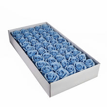 Load image into Gallery viewer, 50pcs Diameter 4.5cm Cheap Soap Rose Head beauty Wedding Valentine's Day Gift Wedding Bouquet Home Decoration Hand Flower Art

