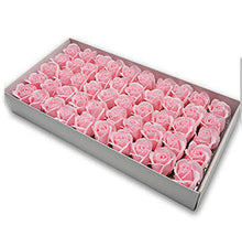 Load image into Gallery viewer, 50pcs Diameter 4.5cm Cheap Soap Rose Head beauty Wedding Valentine's Day Gift Wedding Bouquet Home Decoration Hand Flower Art
