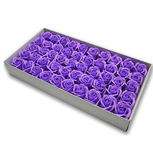 Load image into Gallery viewer, 50pcs Diameter 4.5cm Cheap Soap Rose Head beauty Wedding Valentine's Day Gift Wedding Bouquet Home Decoration Hand Flower Art
