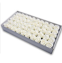 Load image into Gallery viewer, 50pcs Diameter 4.5cm Cheap Soap Rose Head beauty Wedding Valentine's Day Gift Wedding Bouquet Home Decoration Hand Flower Art
