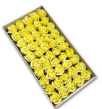 Load image into Gallery viewer, 50pcs Diameter 4.5cm Cheap Soap Rose Head beauty Wedding Valentine's Day Gift Wedding Bouquet Home Decoration Hand Flower Art
