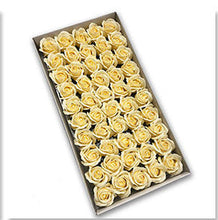Load image into Gallery viewer, 50pcs Diameter 4.5cm Cheap Soap Rose Head beauty Wedding Valentine's Day Gift Wedding Bouquet Home Decoration Hand Flower Art
