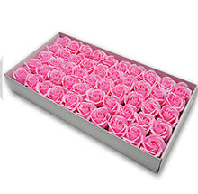 Load image into Gallery viewer, 50pcs Diameter 4.5cm Cheap Soap Rose Head beauty Wedding Valentine's Day Gift Wedding Bouquet Home Decoration Hand Flower Art
