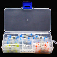 Load image into Gallery viewer, 50pcs New Heat Shrink Solder Sleeves Wire Crimp Butt Terminals Connectors with Box 1.5-6.0mm
