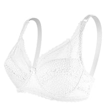 Load image into Gallery viewer, Queenral Underwear Adjustment Thin Section Big Breasts Gathering Ladies Large Size Lace Underwire Bra
