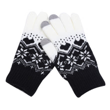 Load image into Gallery viewer, Jacquard Touch Functional in Stock Wholesale Winter Warm Mobile Phone Touch Screen Gloves
