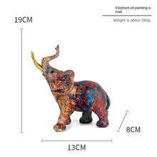 Load image into Gallery viewer, Elephant Ornaments Vintage Home Decor Creative Resin Crafts Living Room Decorative Ornament
