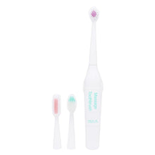 Load image into Gallery viewer, Electric Adult Massage Toothbrushes Waterproof Travel Whitening Tooth Brush with 2 Brush Heads

