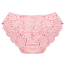 Load image into Gallery viewer, FallSweet Sexy Lace Women Panties Ultra Thin Plus Size Briefs Hollow Lace Underwear
