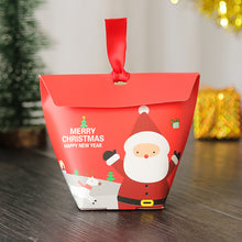 Load image into Gallery viewer, 10pcs Christmas Eve DIY Gift Box Baking Biscuit Gift Box for Christmas Candy Box
