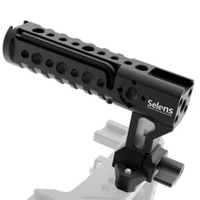 Load image into Gallery viewer, DSLR Top Camera Handle Aluminum Functional Grip Hot Cold Shoe Cheese Handle Cage Handle For A7iii A73 Cage Monopod

