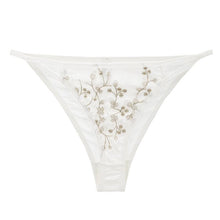 Load image into Gallery viewer, Women Sexy Lace Flowers Embroidery Panties Low Waist Mesh Temptation Breifs French Luxury Underwear Plus Size Breathable Panty
