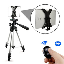 Load image into Gallery viewer, Aluminum Camera Tripod Tablet Mount Holder Stand for iPad Pro Air Mini iPhone X 7 8 Plus Samsung S8
