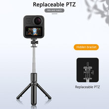 Load image into Gallery viewer, Foldable Bluetooth Selfie Stick Tripod Foldable Monopods with Remote Control for Smartphones Action Camera
