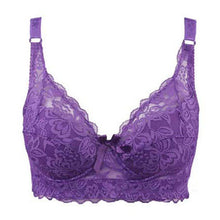 Load image into Gallery viewer, Women Lace Bra Push Up Sexy Bras for Women Big Size Ultra Thin Lingerie Intimates C D
