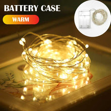 Load image into Gallery viewer, 5M 10M 20M Fairy Light New Year LED Christmas Light Waterproof Copper Wire String Light for Wedding Garland Party Curtain Light
