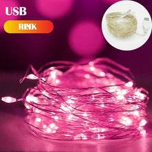 Load image into Gallery viewer, 5M 10M 20M Fairy Light New Year LED Christmas Light Waterproof Copper Wire String Light for Wedding Garland Party Curtain Light
