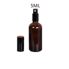 Load image into Gallery viewer, 5ml/10ml/15ml/ 20ml/30ml/50ml/100ml Refillable Press Pump Glass Spray Bottle Oils Liquid Container Perfume Atomizer Travel 20#
