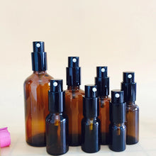 Load image into Gallery viewer, 5ml/10ml/15ml/ 20ml/30ml/50ml/100ml Refillable Press Pump Glass Spray Bottle Oils Liquid Container Perfume Atomizer Travel 20#
