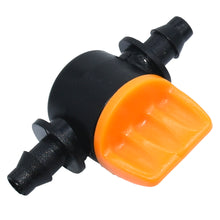 Load image into Gallery viewer, 5PCS Mini Valve with 4/7mm Hose Garden Irrigation Barbed Water flow control valve Agriculture tools Drip Irrigation Fittings
