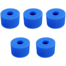 Load image into Gallery viewer, 5PCS Swimming Pool Foam Filter Sponge for Intex S1 Reusable Washable Biofoam Cleaner Pool Foam Filter Swimming Accessorie Promot
