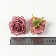 Load image into Gallery viewer, 5PCs Rose Artificial Flowers Silk Fake Flowers For Home Room Decor Party Wedding Valentines Day Decorations DIY Crafts Accessory
