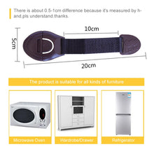 Load image into Gallery viewer, 5PCs/lot Baby Drawer Lock Children Security Protection Child Drawer Door Locks Cabinet Cupboard Safety Kids Locks For Wardrobe

