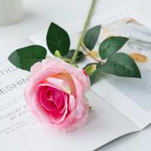 Load image into Gallery viewer, 5Pcs Artificial Flowers Bouquet Beautiful Silk Roses Wedding Home Table Decor Arrange Fake Plants Valentine's Day Present
