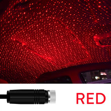 Load image into Gallery viewer, USB Powered Galaxy Star Projector Lamp Romantic LED Starry Sky Night Light for Car Roof Home Room Ceiling Decor Plug and Play

