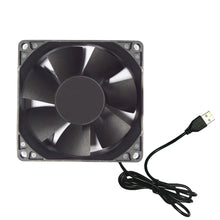 Load image into Gallery viewer, Cooling Fan 5V USB Router Fan TV Box Cooler  Silent Desktop Fan
