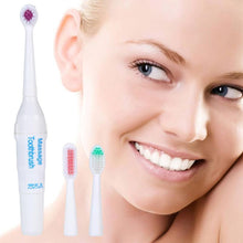 Load image into Gallery viewer, Electric 3 Brush Heads Massage Massager Toothbrush
