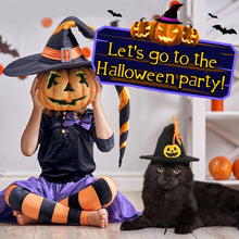 Load image into Gallery viewer, Supplies Cosplay Pet Accessories Halloween Cat Collar Cat  Costume Pet Hat Cat Pumpkin Hat

